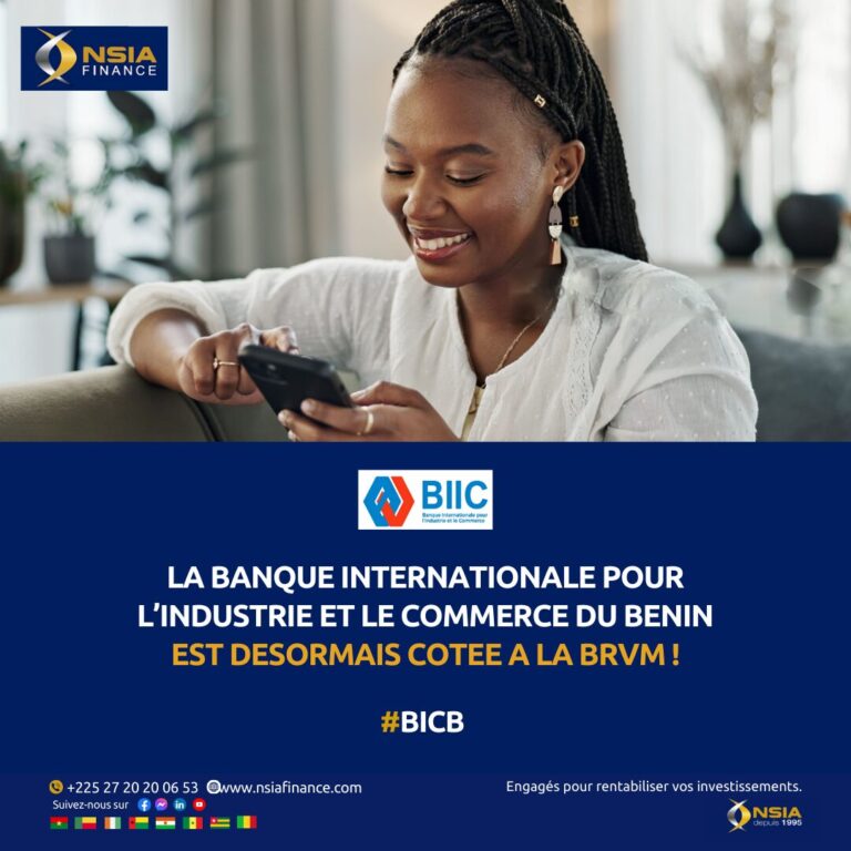 La BIIC devient la 48ème société cotée sur la BRVM.