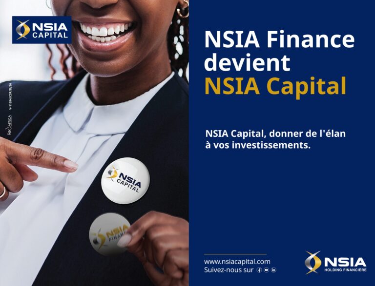 COMMUNIQUE : NSIA Finance devient NSIA Capital