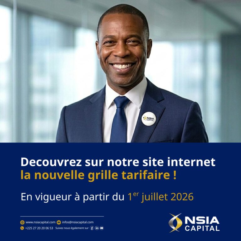 Consultez notre grille tarifaire applicable à compter du 1er juillet 2026.